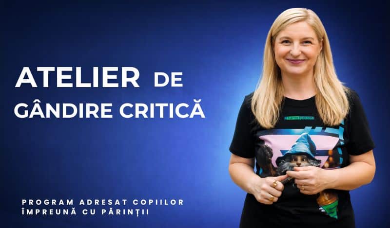 Atelier de Gândire Critică cu Ina și Tim