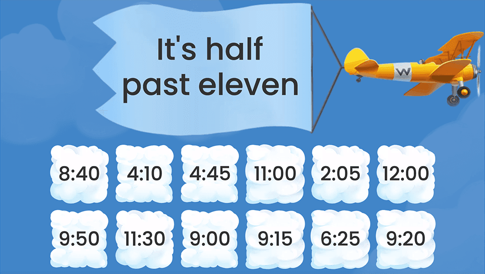 GAME - Telling the time