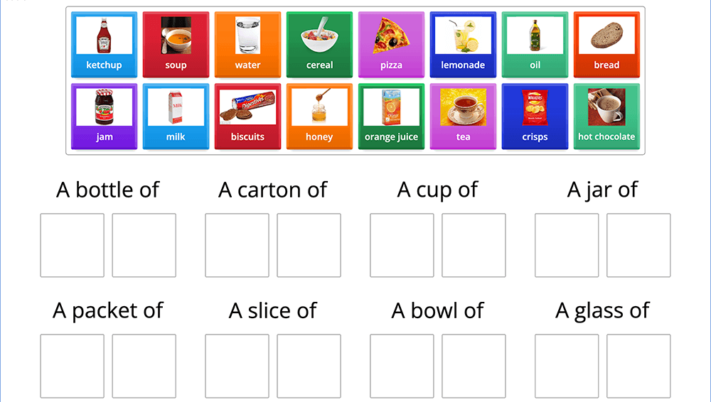 GAME - Food containers