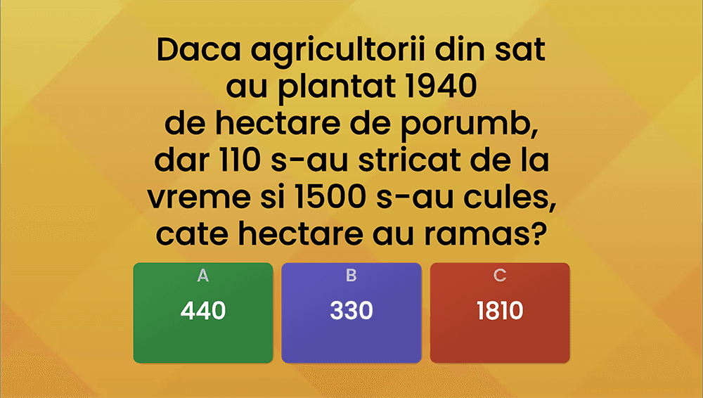 JOC - Aflarea numărului necunoscut - Probleme descriptive
